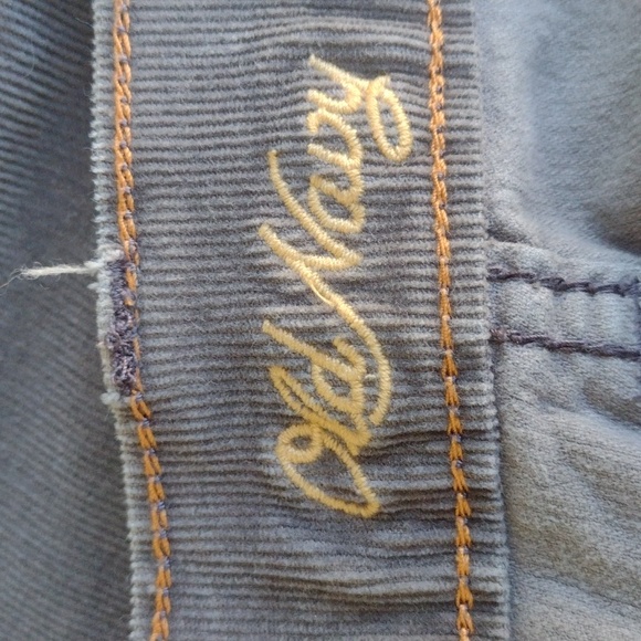 Old Navy Gray Stretch Corduroy Boot Cut Pants 8 - Picture 5 of 7